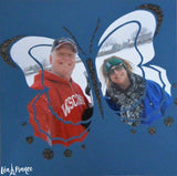 Flip Flop Butterfly - Seasonal Léa France® Stencil