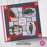 Funhouse Mirrors Léa France® Stencil
