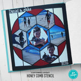 Honey Comb Léa France® Stencil