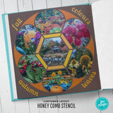 Honey Comb Léa France® Stencil