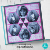 Honey Comb Léa France® Stencil