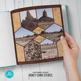 Honey Comb Léa France® Stencil