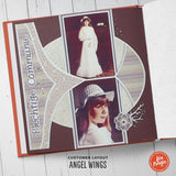 Angel Wings Léa France® Stencil