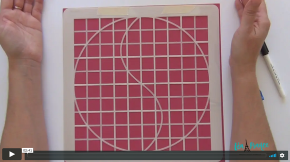 How to combine the grid with other stencils