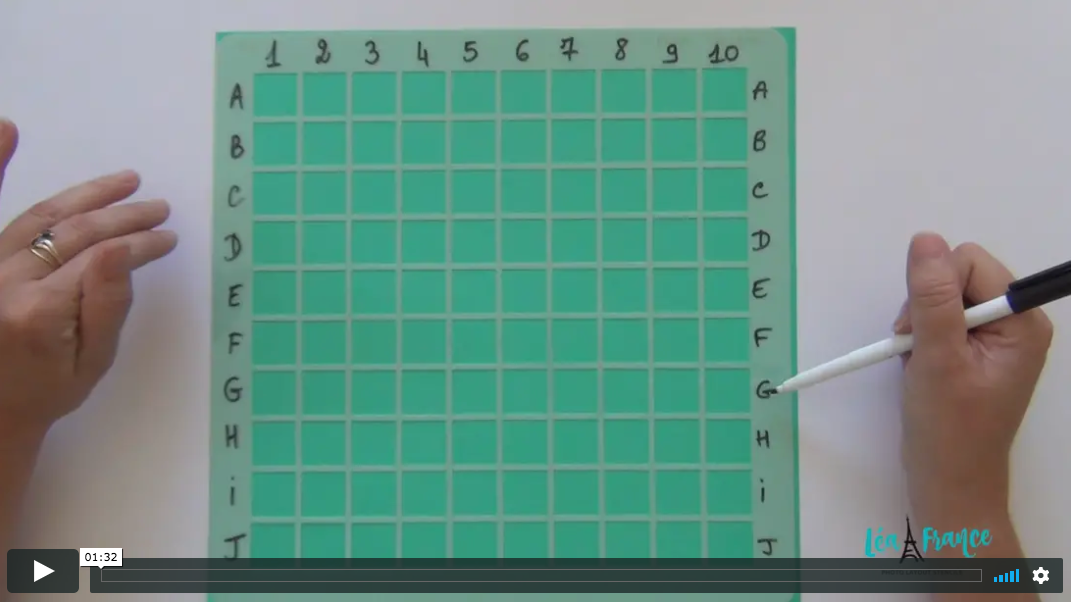 Quick tip on how to label your grid stencil – Léa France®