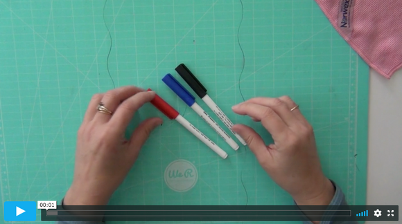 2 tips on how to use the colored dry erase markers