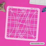Arcs and Grid Léa France® Stencil