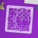 Mermaid Scrapbooking Stencil - Photo Layout Template