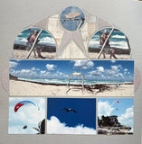 Peacock Scrapbooking Stencil 4 - Photo Layout Example