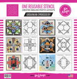 Ukrainian Embroidery Front Cover with 6 layouts examples 