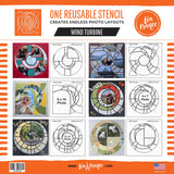 Wind Turbine Léa France® Stencil