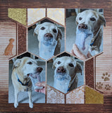 Decorative Stencil LF 4 Dogs