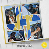 Windows Overlay Léa France® Stencil