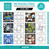 Celtic Knot Front Cover with 6 layouts examples 