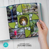 Celtic Knot Scrapbooking Photo Layout 5