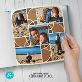 Celtic Knot Scrapbooking Photo Layout 7