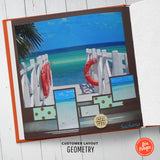 Geometry Scrapbooking Photo Layout 2