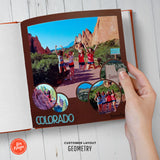 Geometry Scrapbooking Photo Layout 4