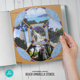 Beach Umbrella Léa France® Stencil