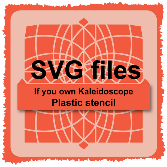 Kaleidoscope Léa France® SVG files