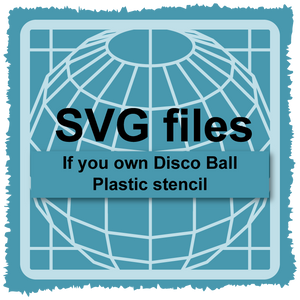 Disco Ball Léa France® SVG files
