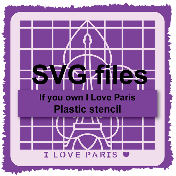 I Love Paris Seasonal Léa France® SVG files