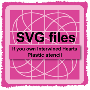 Intertwined Hearts Léa France® SVG files