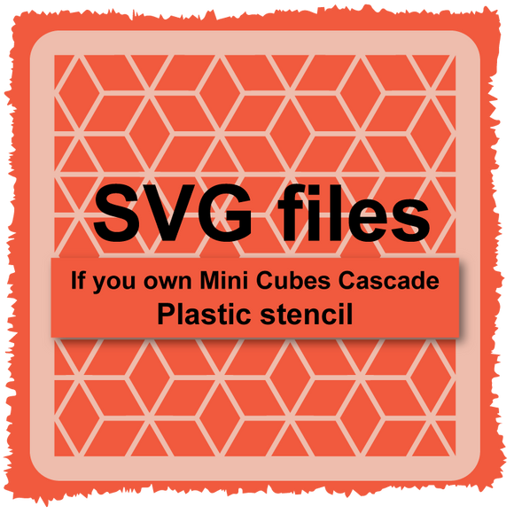 Mini Cubes Cascade Léa France® SVG files