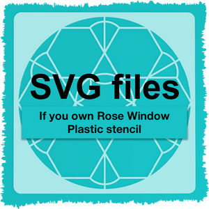 Rose Window Léa France® SVG files