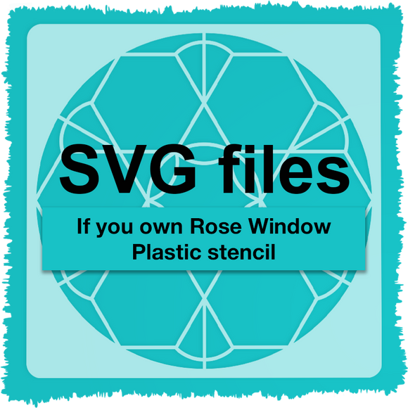 Rose Window Léa France® SVG files