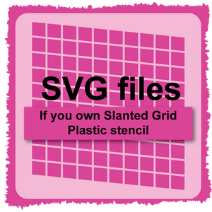 Slanted Grid Léa France® SVG files