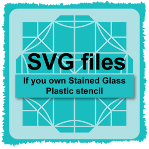 Stained Glass Léa France® SVG files
