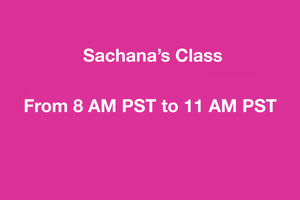 Sachana's Class on Friday March 17 2023