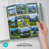Stained Glass  Scrapbooking Layout 5
