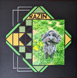 Ukrainian Embroidery Scrapbooking Photo Layout 3