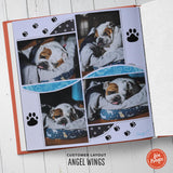 Angel Wings Léa France® Stencil